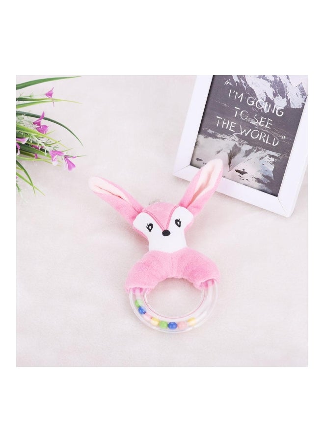 Baby rattles Toys for 0-6 Months Sensory Toys for Babies 0-12 Months Early Educational Toy for Toddler Infant Boys Girls Shower Gift,Fox Plush Rings Infant First Hand Grip Toys (Fox) - Image 3